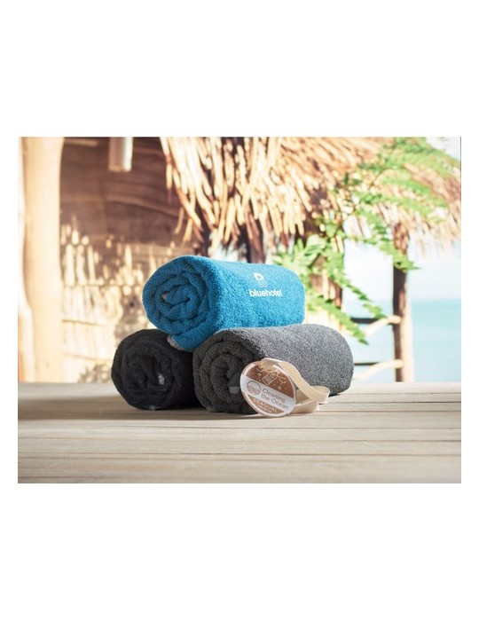 Serviette de bain  personnalisée - SEAQUAL® 70x140cm pas cher