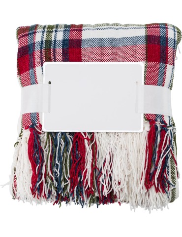Plaid en polyester personnalisé Ayana - Couverture de qualité pas cher