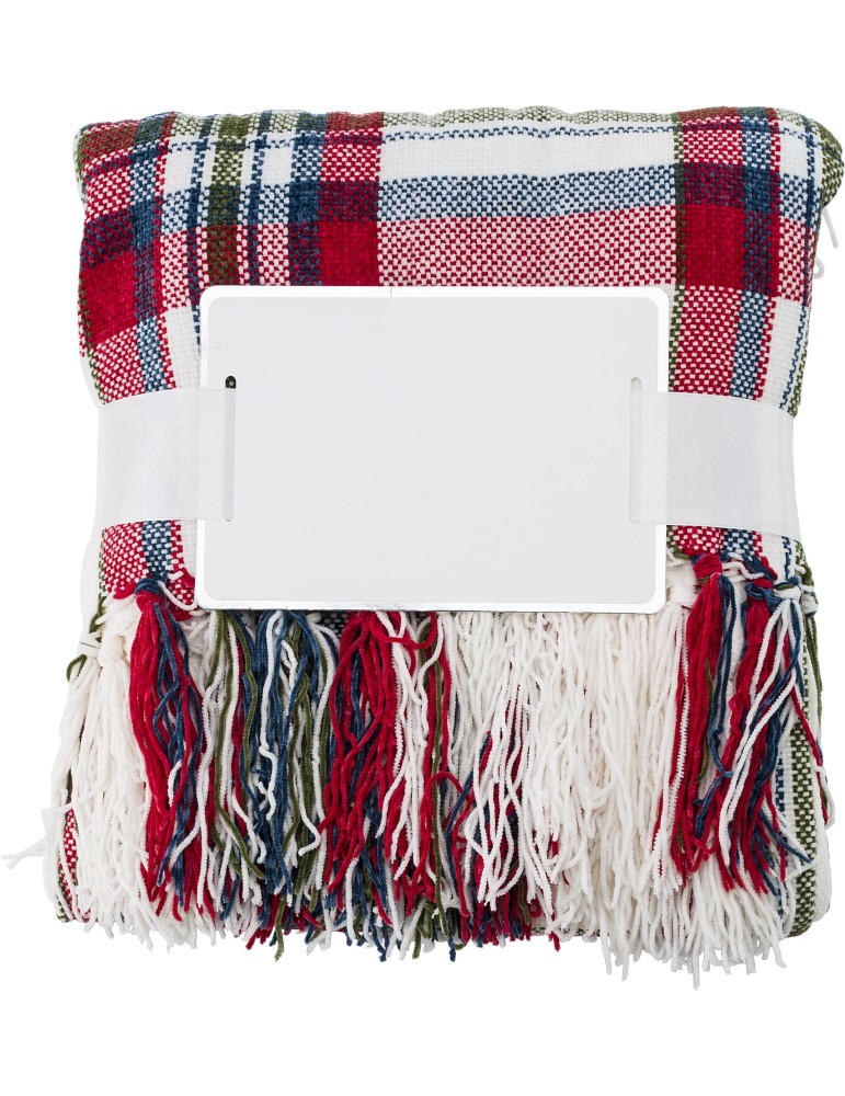Plaid en polyester personnalisé Ayana - Couverture de qualité pas cher