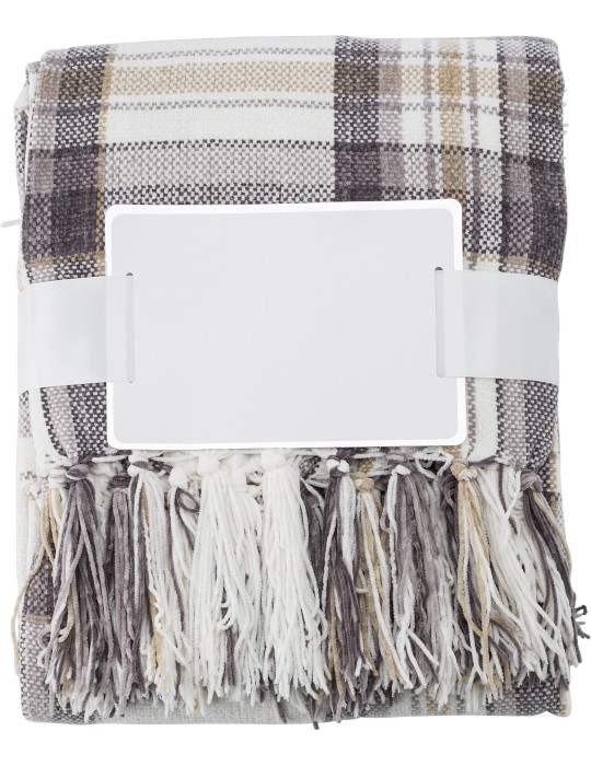 Plaid en polyester personnalisé Ayana - Couverture de qualité pas cher