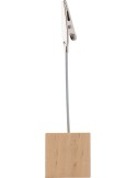 Porte-clips en bois Personnalisé Malia - Objet publicitaire unique