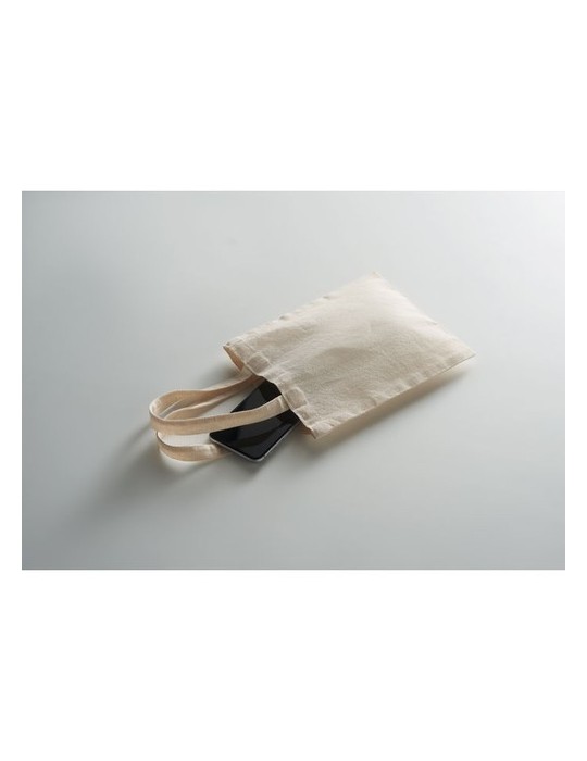 Petit sac en coton 140 gr/m² personnalisé pas cher - CHISAI