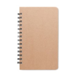 Carnet Éco-responsable Personnalisé GROWNOTEBOOK™ avec Pin Matières : papier Couleurs : beige goodies publicitaire événementiel