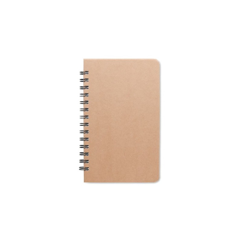 Carnet Éco-responsable Personnalisé GROWNOTEBOOK™ avec Pin Matières : papier Couleurs : beige goodies publicitaire événementiel