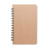 Carnet Éco-responsable Personnalisé GROWNOTEBOOK™ avec Pin Matières : papier Couleurs : beige goodies publicitaire événementiel