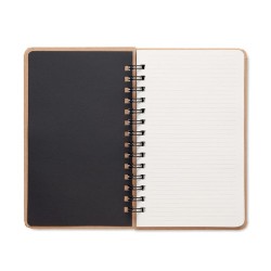 Carnet Éco-responsable Personnalisé GROWNOTEBOOK™ avec Pin Matières : papier Couleurs : beige impression haute définition