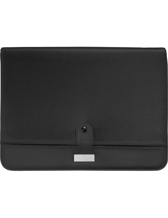 Conférencier A4 personnalisable en microfibre