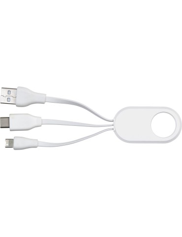 Câbles de charge adaptateurs pratiques personnalisés Pilar