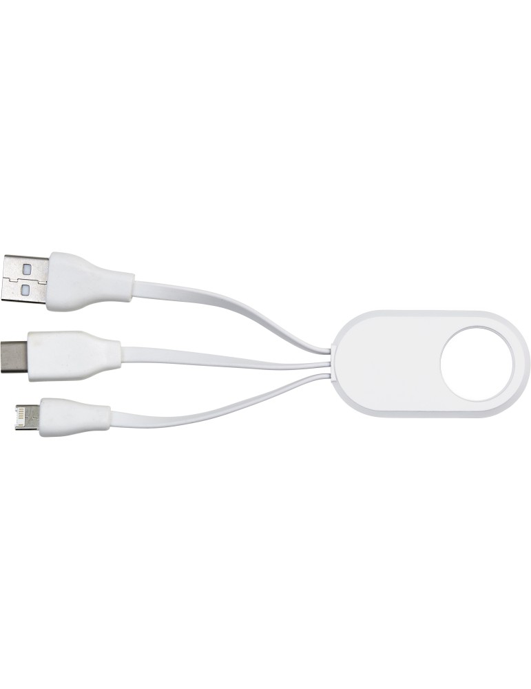 Câbles de charge adaptateurs pratiques personnalisés Pilar
