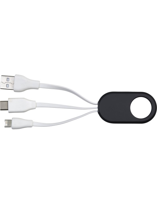 Câbles de charge adaptateurs pratiques personnalisés Pilar
