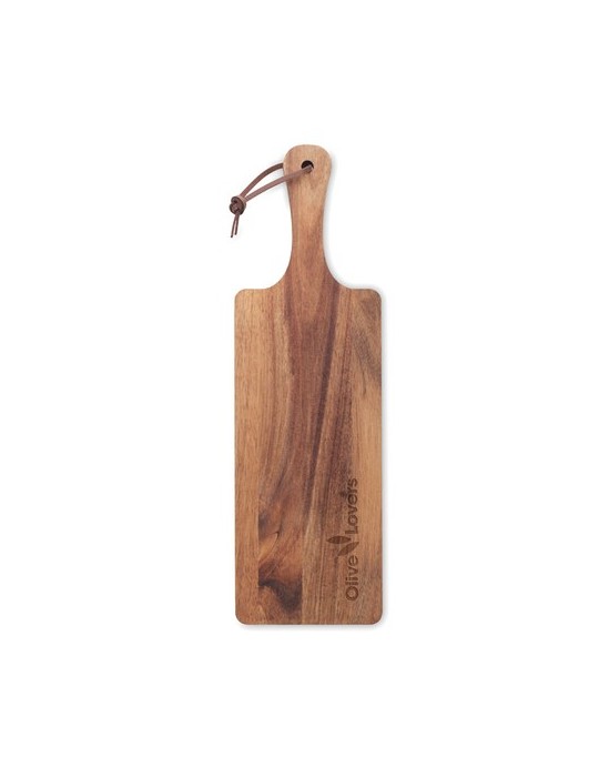 Planche de Service en Acacia Personnalisée | Ustensiles de Cuisine