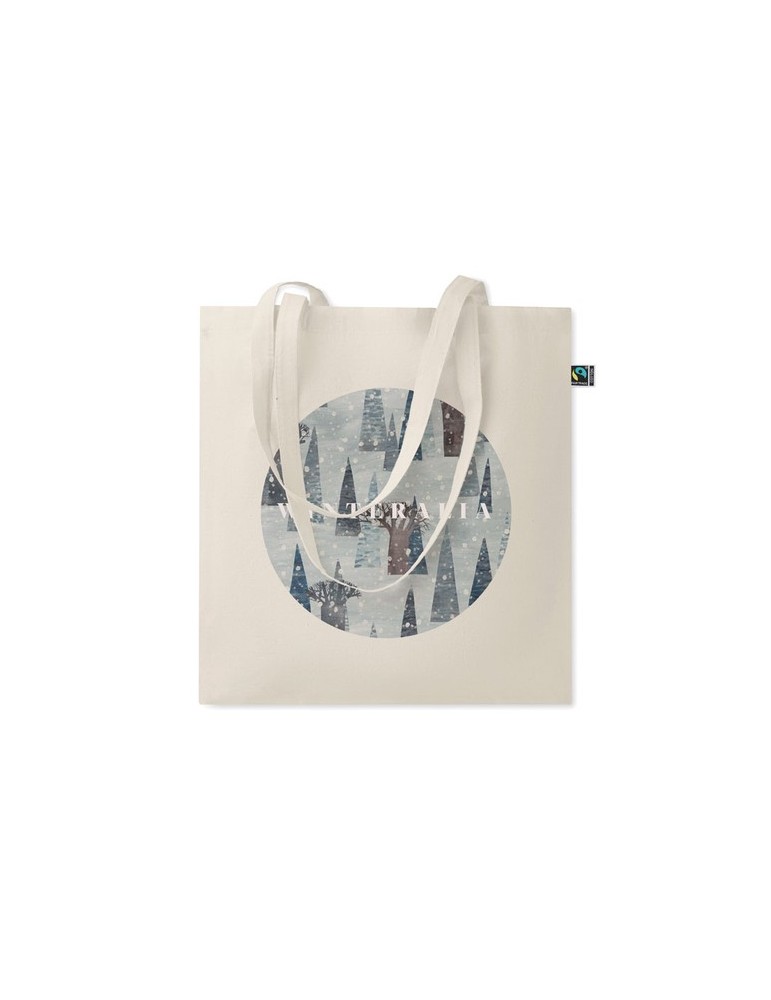 Sac Shopping en Coton Fairtrade - Personnalisée pas cher