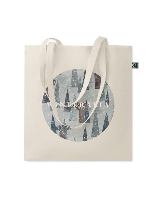 Sac Shopping en Coton Fairtrade - Personnalisée pas cher