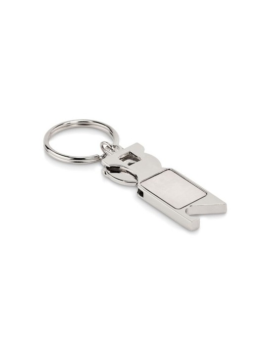 Porte-clés Jeton Euro Personnalisé TOKEU - Accessoire Pratique pas cher