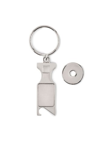 Porte-clés Jeton Euro Personnalisé TOKEU - Accessoire Pratique pas cher 2