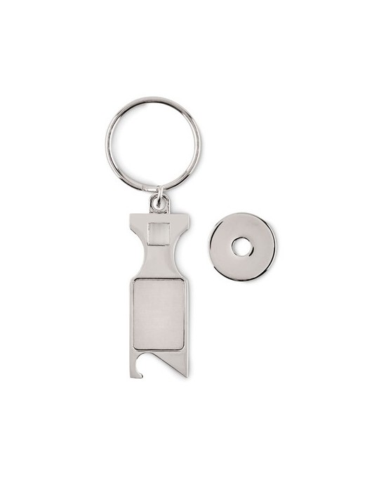 Porte-clés Jeton Euro Personnalisé TOKEU - Accessoire Pratique pas cher