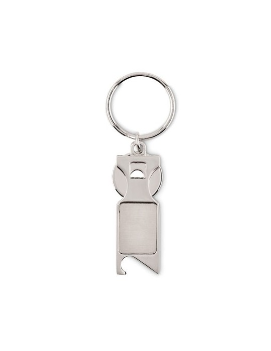 Porte-clés Jeton Euro Personnalisé TOKEU - Accessoire Pratique pas cher