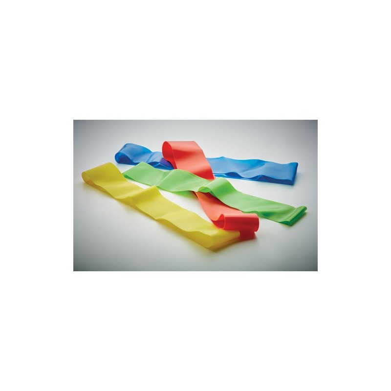Set de 4 bandes de fitness s TPE FITBAND Matières : TPE Couleurs : noir cadeau entreprise pas cher