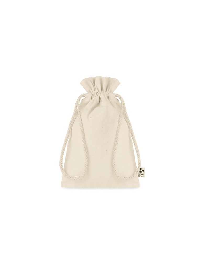 Sac cadeau coton bio Personnalisé AMBER SMALL pas cher