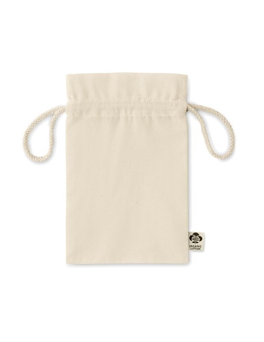 Sac cadeau coton bio Personnalisé AMBER SMALL pas cher