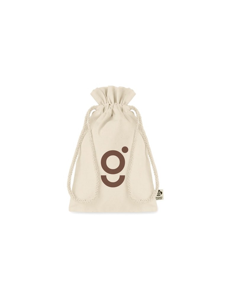 Sac cadeau coton bio Personnalisé AMBER SMALL pas cher