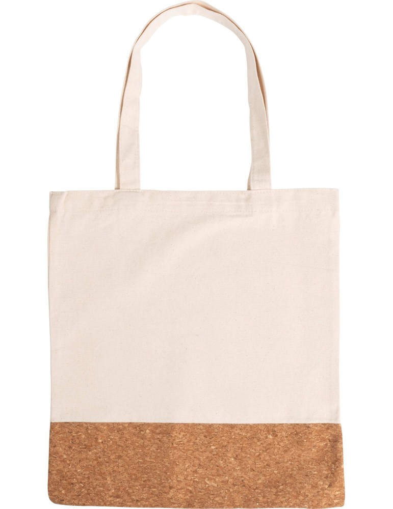 Sac Shopping en Coton et Liège Personnalisé - Dalia