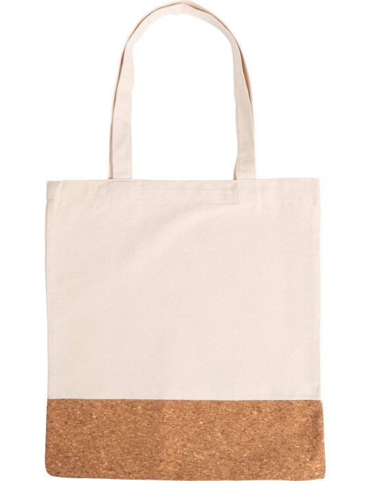 Sac Shopping en Coton et Liège Personnalisé - Dalia