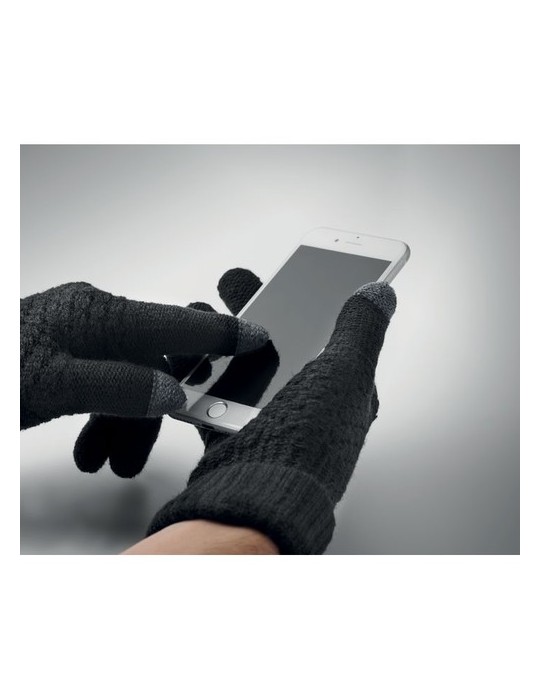 Gants Tactiles Personnalisés en RPET TAKAI pas cher