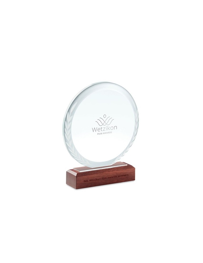 Trophée Ronde Personnalisé KEEN - Élégance