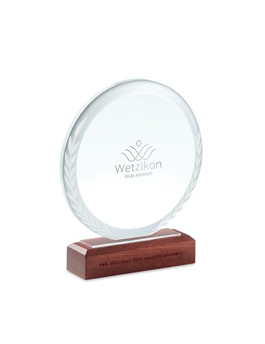 Trophée Ronde Personnalisé KEEN - Élégance