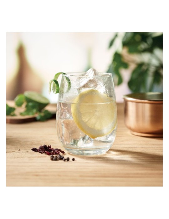 Verre recyclé personnalisé de 420 ml - Arts de la table DILLY pas cher