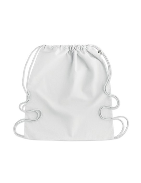 Sac à Cordon en Coton Organique - Personnalisé YUKI COLOUR pas cher
