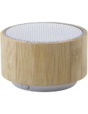 Enceinte sans fil  personnalisée en bambou