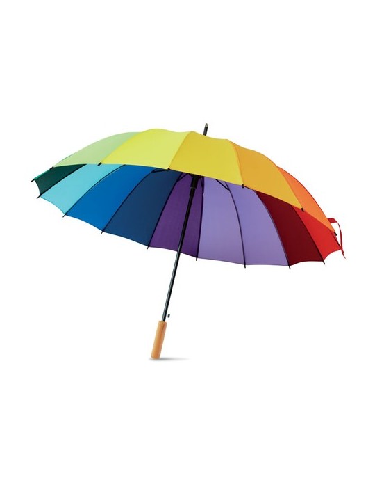 Parapluie publicitaire Arc-en-Ciel de 27" - BOWBRELLA
