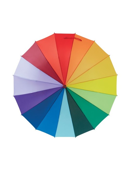 Parapluie publicitaire Arc-en-Ciel de 27" - BOWBRELLA
