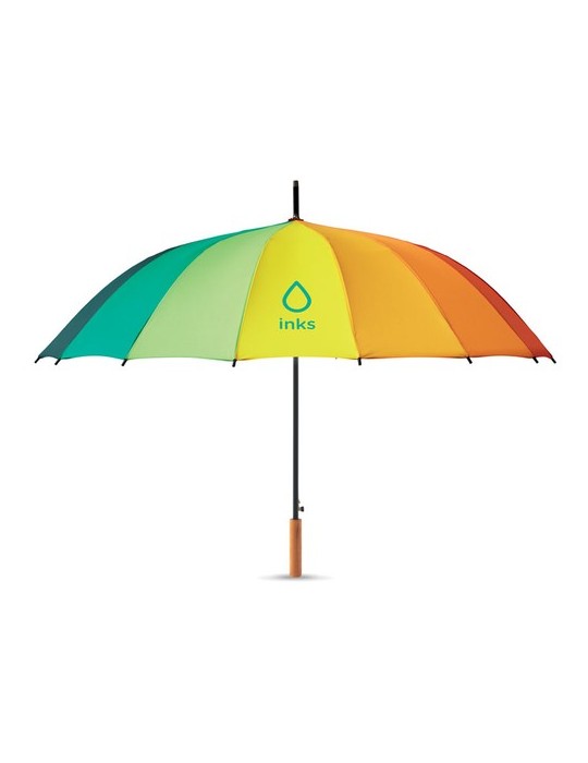 Parapluie publicitaire Arc-en-Ciel de 27" - BOWBRELLA