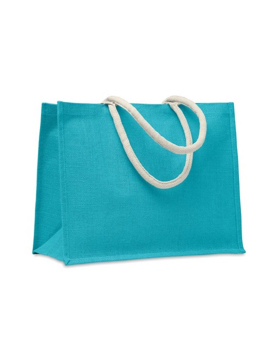 Sac Shopping en Jute AURA et Élégant Personnalisée pas cher