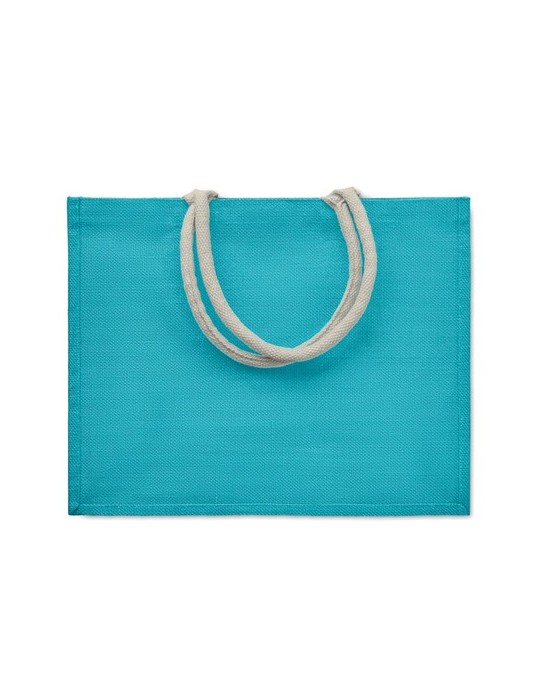 Sac Shopping en Jute AURA et Élégant Personnalisée pas cher