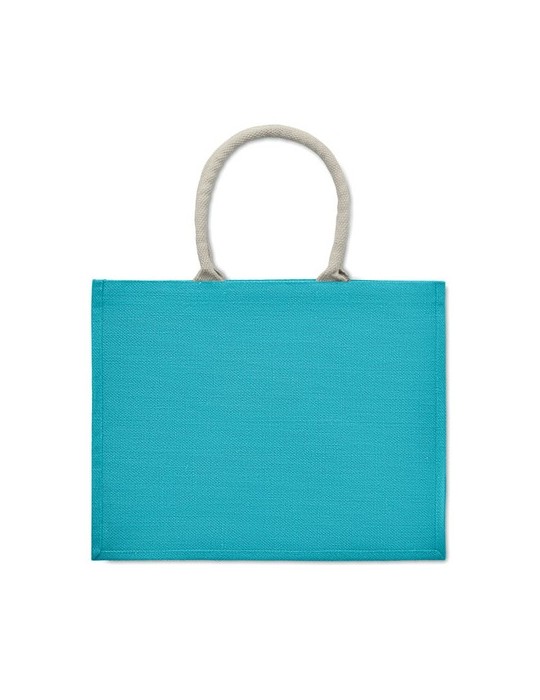 Sac Shopping en Jute AURA et Élégant Personnalisée pas cher