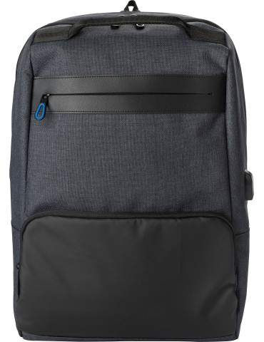 Sac à dos Porte-ordinateur USB Personnalisé Romy