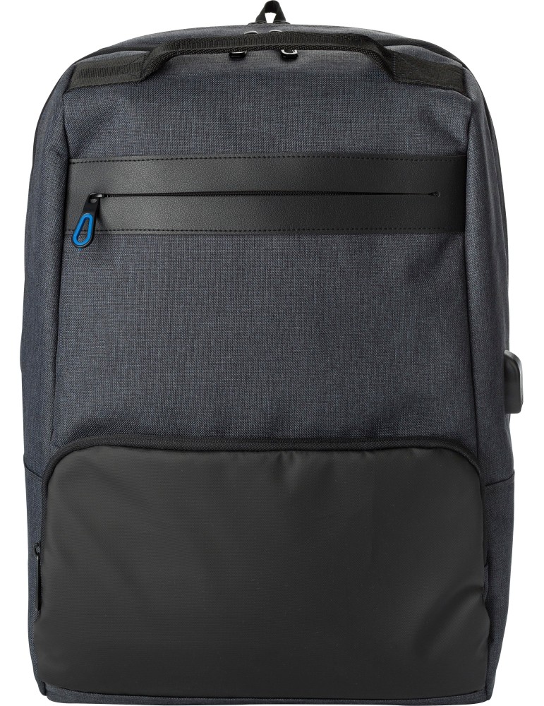 Sac à dos Porte-ordinateur USB Personnalisé Romy