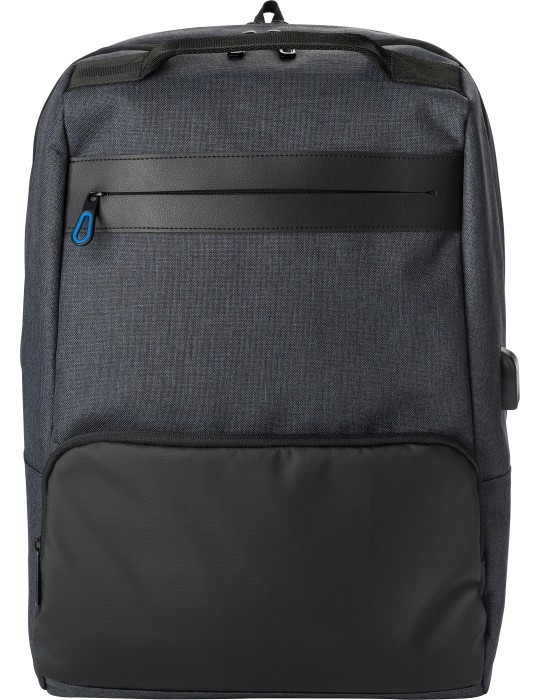Sac à dos Porte-ordinateur USB Personnalisé Romy