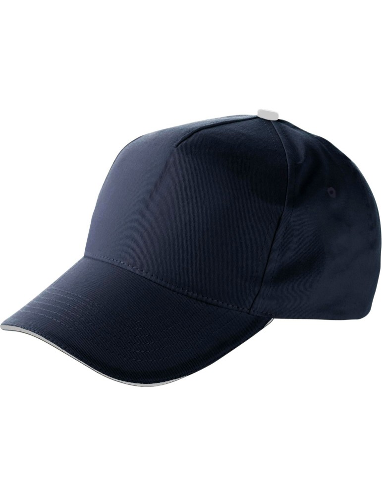 Casquette Sandwich en Coton Personnalisable