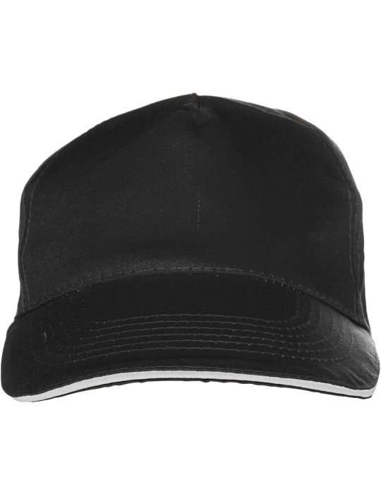 Casquette Sandwich en Coton Personnalisable