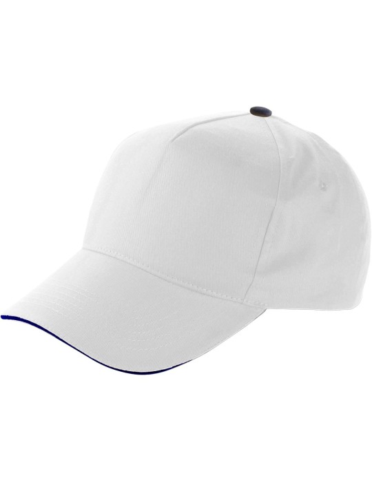 Casquette Sandwich en Coton Personnalisable