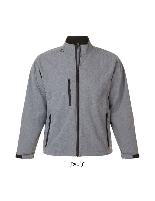 Veste Softshell Relax Men - Imperméable et Chaude Personnalisée pas cher