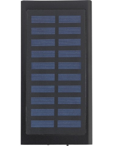 Power bank solaire en aluminium 8 000mAh - Adriana