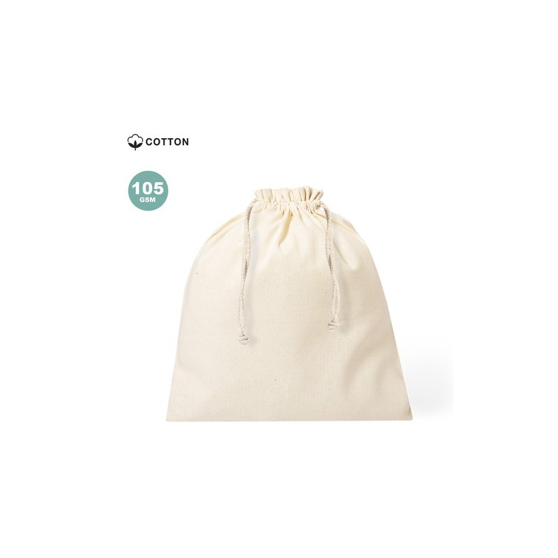 Sac Éco-Responsable à Chaussures Personnalisé pas cher Jardix Matières : coton Couleurs : naturel personnalisable avec votre log