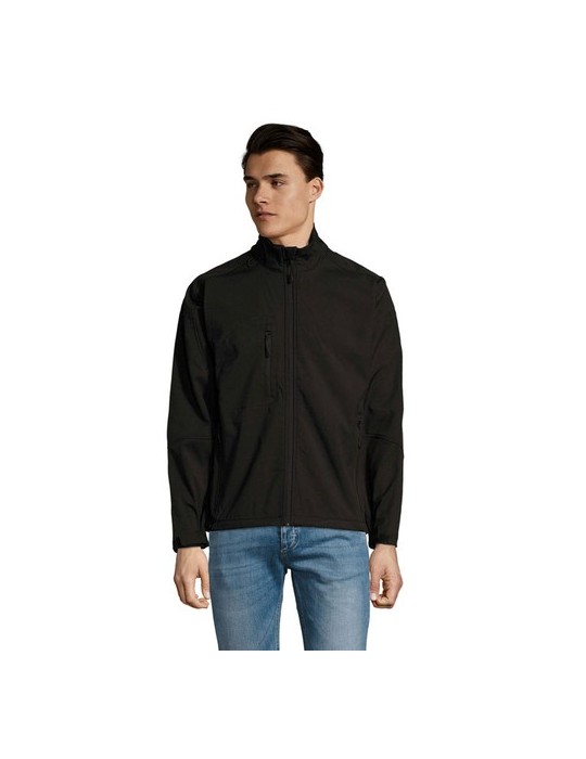 Veste Softshell Relax Men - Imperméable et Chaude Personnalisée pas cher
