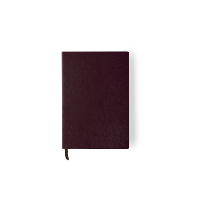 Bloc Notes Personnalisé Éco-responsable Paldon - Papeterie Matières : PU Couleurs : bordeaux